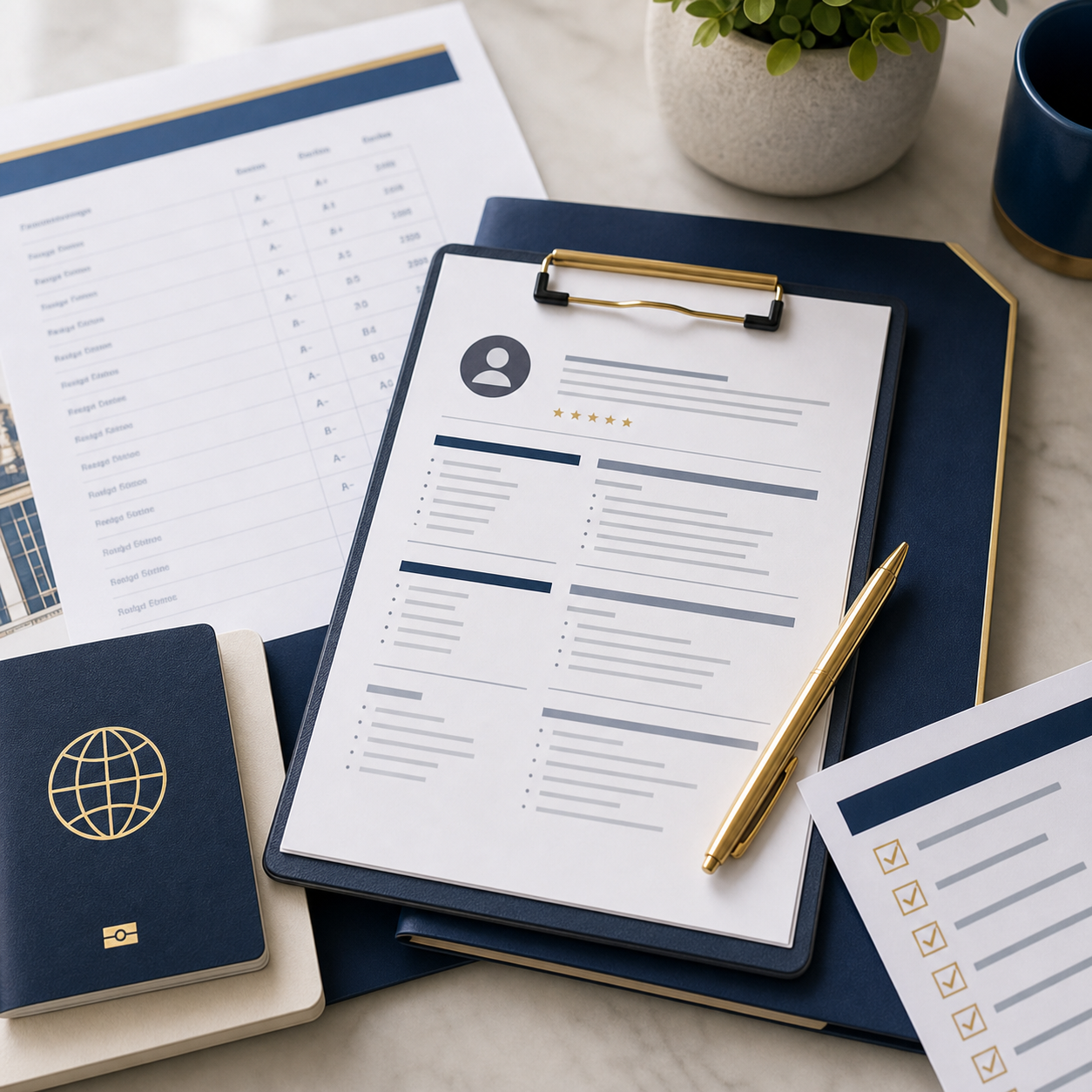 Profile review documents